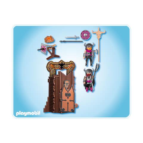 Barbarian Take Along Fort, Plastica, Multi - Foto 1